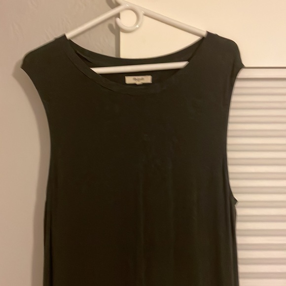 Madewell sleeveless maxi dress size medium grey - Picture 3 of 3